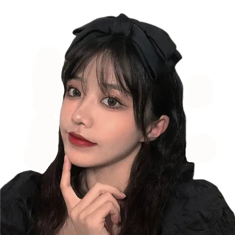 Vintage Bow Headband Classic Hair Accessory
