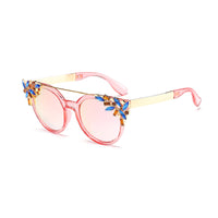 Thumbnail for Vintage Cat Eye Fancy Rhinestones Sunglasses - Pink