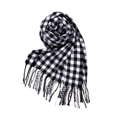 Vintage Houndstooth Scarf