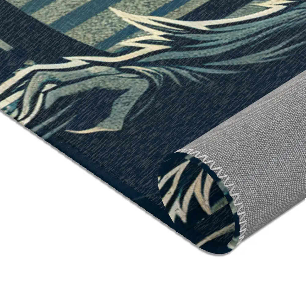 Vintage-Inspired Yokai Area Rug Japan’s Mystical Folklore