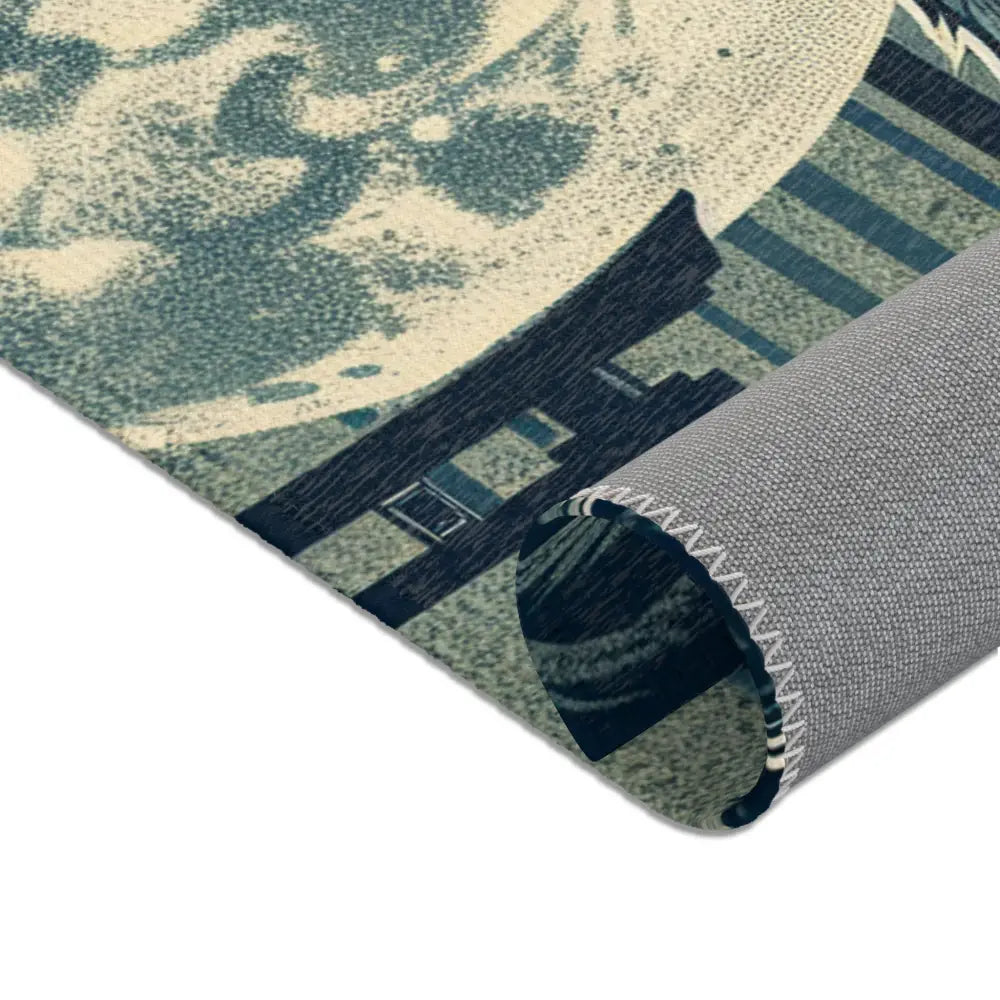 Vintage-Inspired Yokai Area Rug Japan’s Mystical Folklore