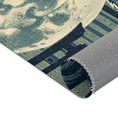 Vintage-Inspired Yokai Area Rug Japan’s Mystical Folklore