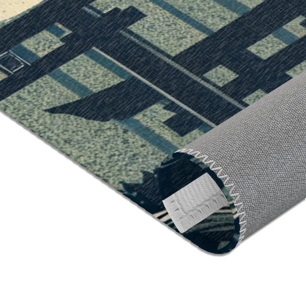 Vintage-Inspired Yokai Area Rug Japan’s Mystical Folklore