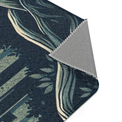 Vintage-Inspired Yokai Area Rug Japan’s Mystical Folklore