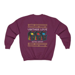 Vintage Love, Retro Gamer Sweatshirt