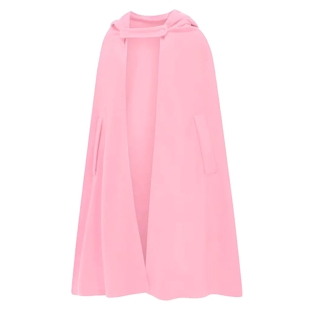 Vintage Medieval Poncho Cloak Hooded Cape Coat