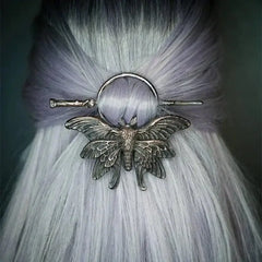Vintage Nordic Gothic Hair Accessories Butterfly