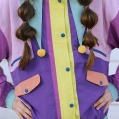 Vintage Retro 80s Colorful Jacket