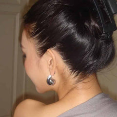 Vintage Stainless Steel Plated Snail Conch Shell Starfish