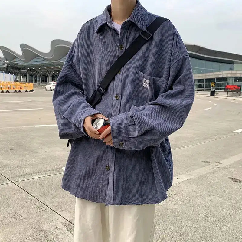 Vintage Style Corduroy Shirt