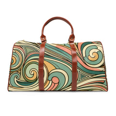 Vintage Traveller Bag with Eye-Catching Retro Pattern 20’’