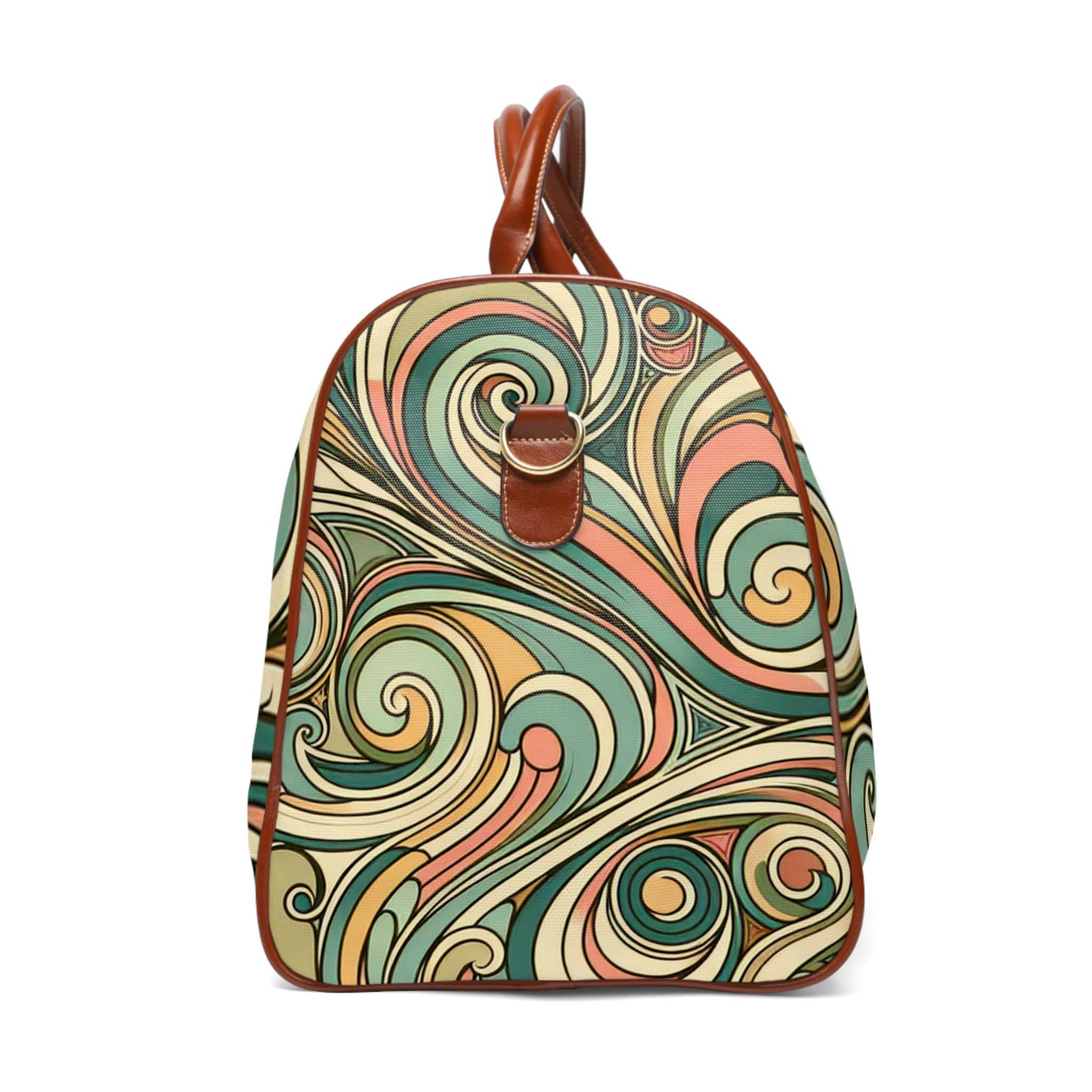 Vintage Traveller Bag with Eye-Catching Retro Pattern 20’’