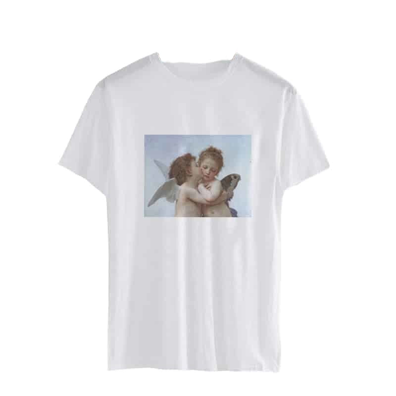 Vogue Baby Angel Kiss Aesthetic T-Shirt