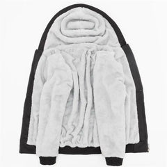 Warm Alien Face Loose Hoodies