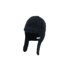 Warm Fluffy Fur Knit With Ear Flaps Beanie