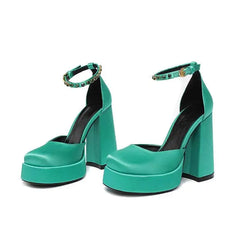 Waterproof High Platform Heel Sandals