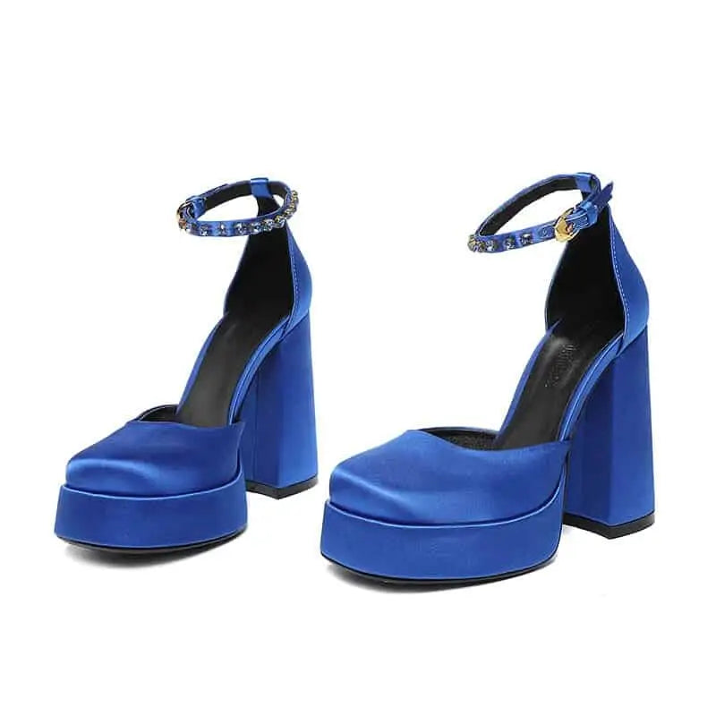 Waterproof High Platform Heel Sandals