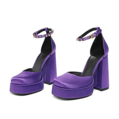 Waterproof High Platform Heel Sandals