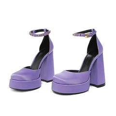 Waterproof High Platform Heel Sandals