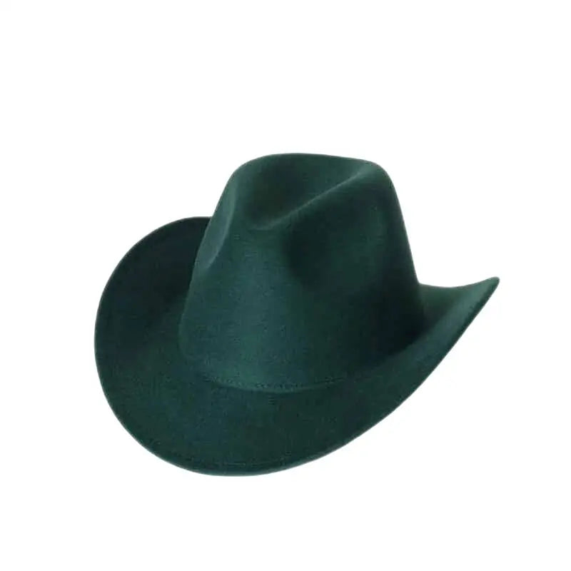 Western Rolled Edge Cowboy Hats