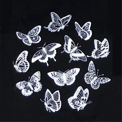 White Butterfly Oversize T-shirt