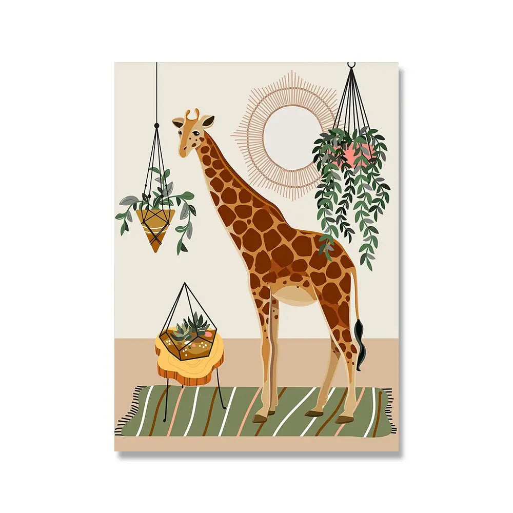 Wild Jungle Animal Posters and Prints