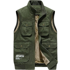 Windproof Baggy Multi-Pocket Vest