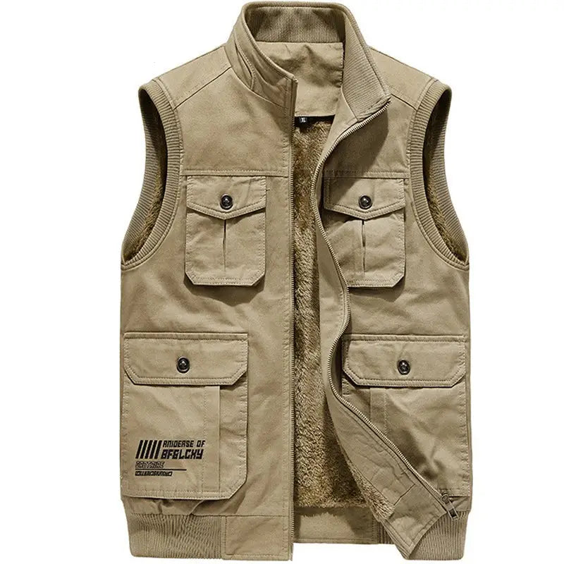 Windproof Baggy Multi-Pocket Vest