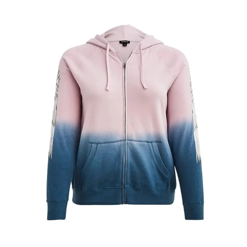 Wings Gradient Color Jacket Hooded