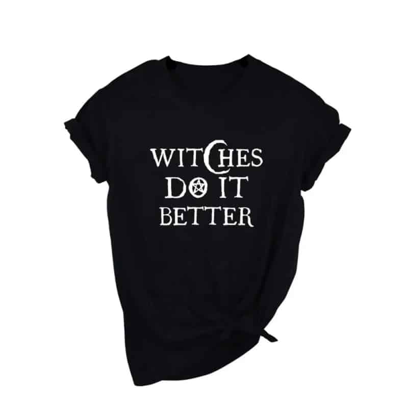 Witches Do It Better T-Shirt Black Gothic T-Shirt