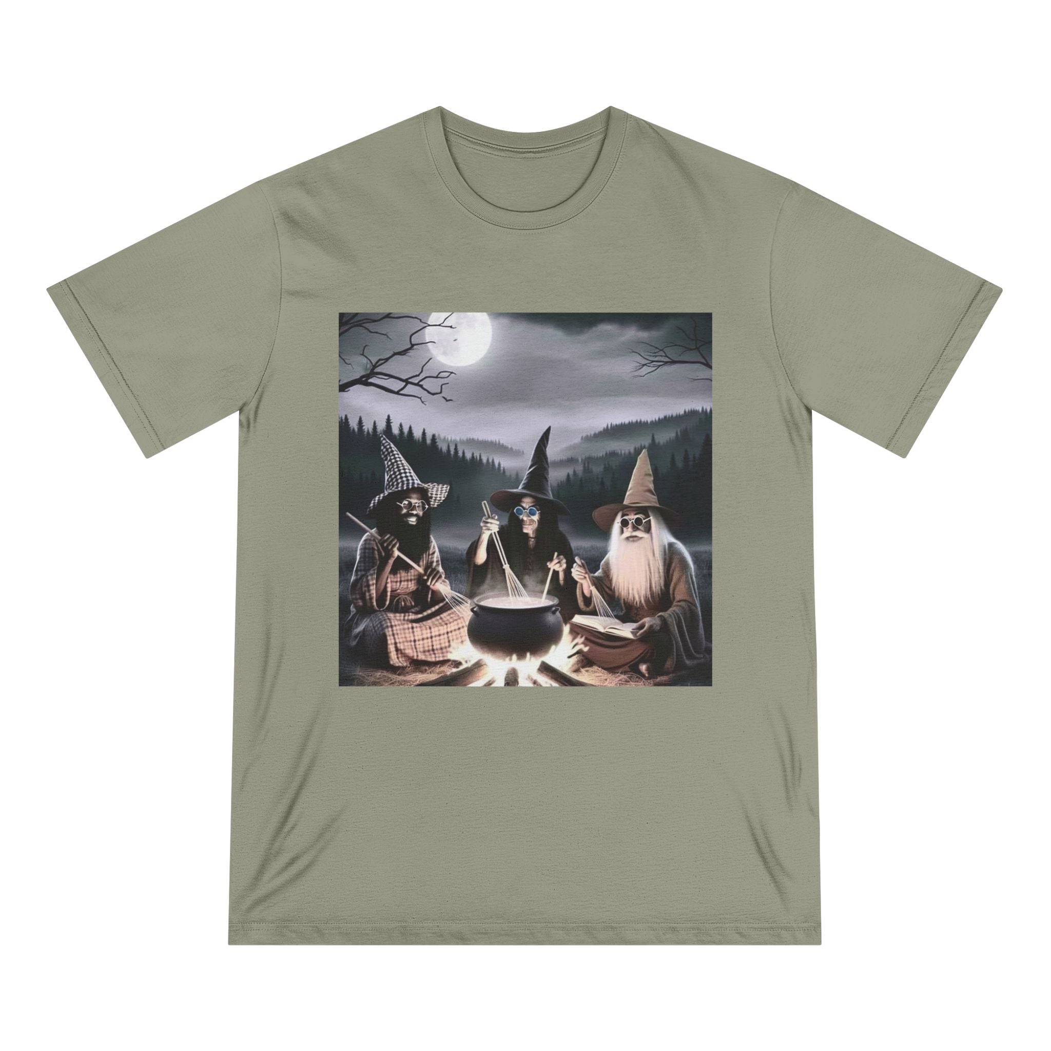 Witchy Misfits T Shirt for Generic Fright Night Eucalyptus