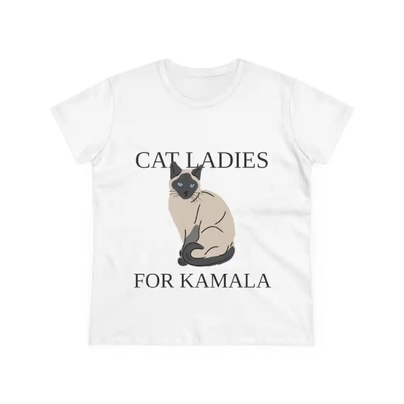 Cat Ladies For Kamala Short Sleeve T Shirt