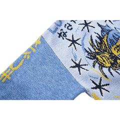 Wool Oversized Japanese Anime Graphic Sweater