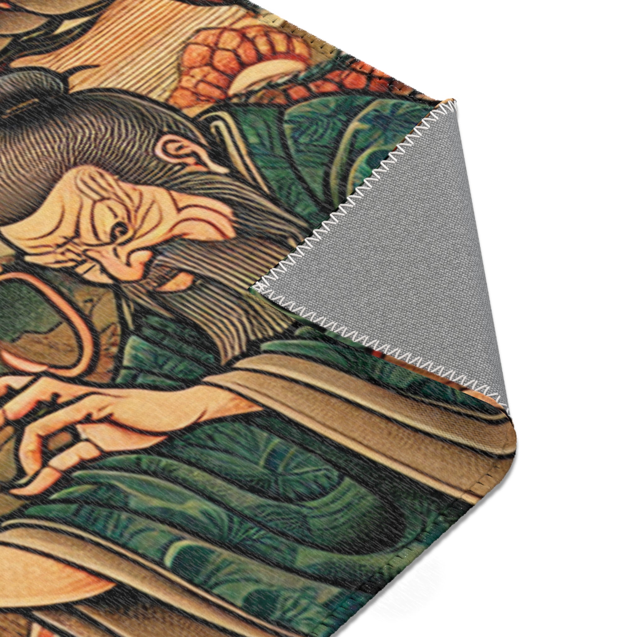 Woven Yokai Dragon Rug Evoke Japans Edo Style