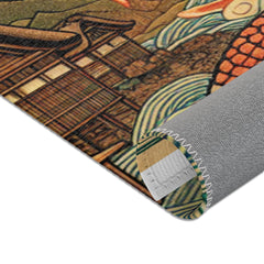 Woven Yokai Dragon Rug Evoke Japans Edo Style