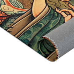 Woven Yokai Dragon Rug Evoke Japans Edo Style