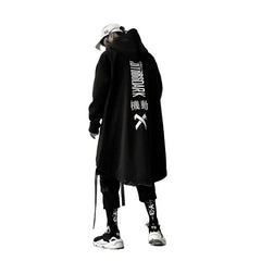 ’X-CLOAK’ LONG HOODIE