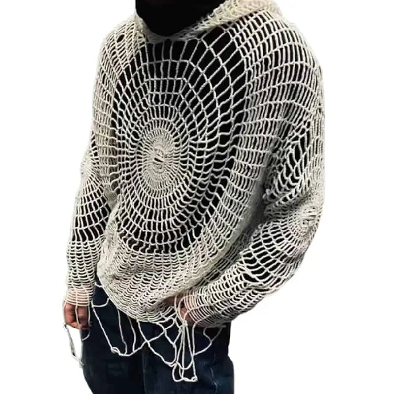Y2k Clothes Spider Web - Sweatshirts