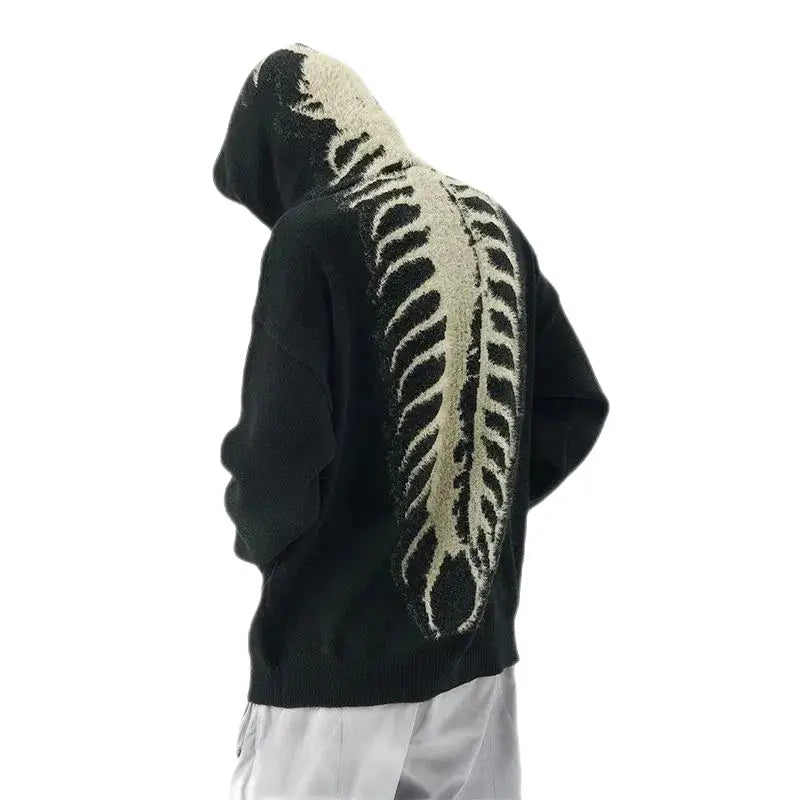 Y2K Harajuku Centipede Pullover Knitted Sweatshirt