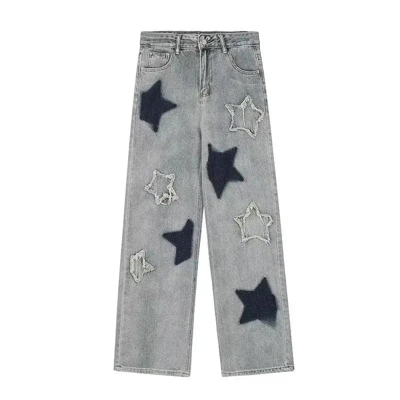 Y2K Loose Wide Leg Denim Jeans