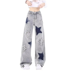 Y2K Loose Wide Leg Denim Jeans