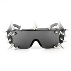 Y2k Punk Metal Sunglasses - 4 Stud