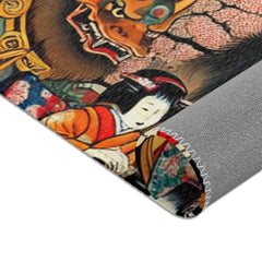 Yokai Area Rug featuring Iconic Cultural Japanese Design