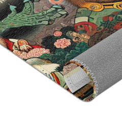 Yokai Area Rug featuring Iconic Cultural Japanese Design