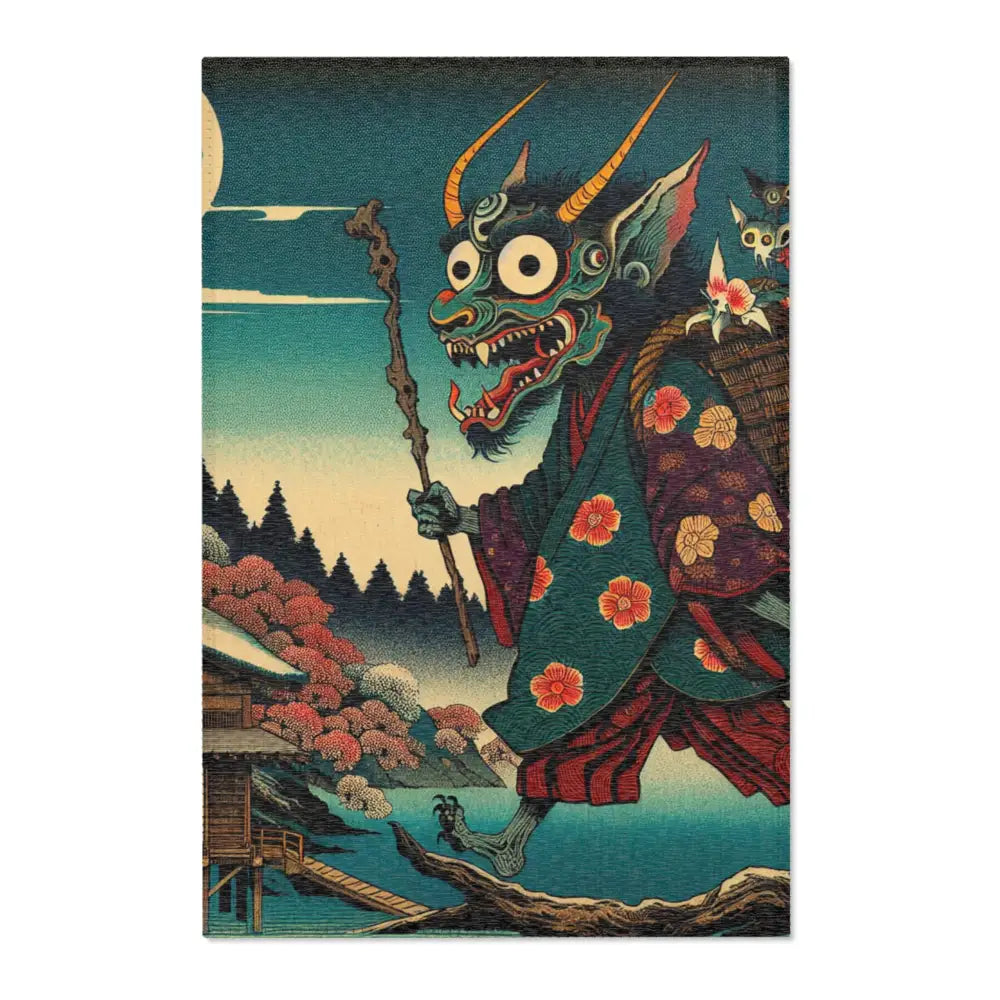 Yokai Area Rug Inspired by Japans Exciting Folklore 24’’ ×