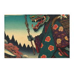 Yokai Area Rug Inspired by Japans Exciting Folklore 36’’ ×