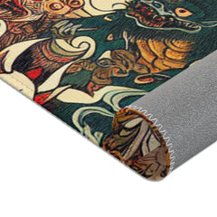 Yokai Area Rug Inspired by Japans Mystical Folklore