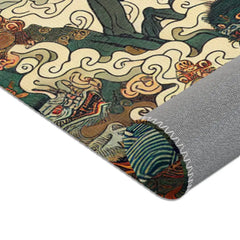Yokai Area Rug Inspired by Japans Mystical Folklore