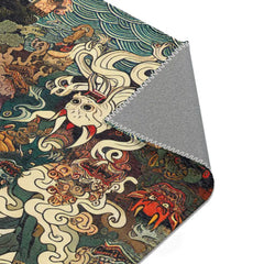 Yokai Area Rug Inspired by Japans Mystical Folklore