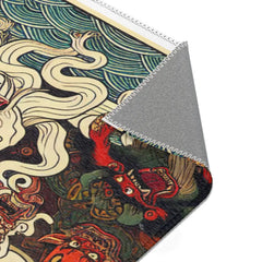 Yokai Area Rug Inspired by Japans Mystical Folklore